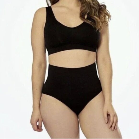 Empetua by Shapermint All Day Everyday High-Waisted Shaper Panty 3XL Black NWT - Picture 1 of 9